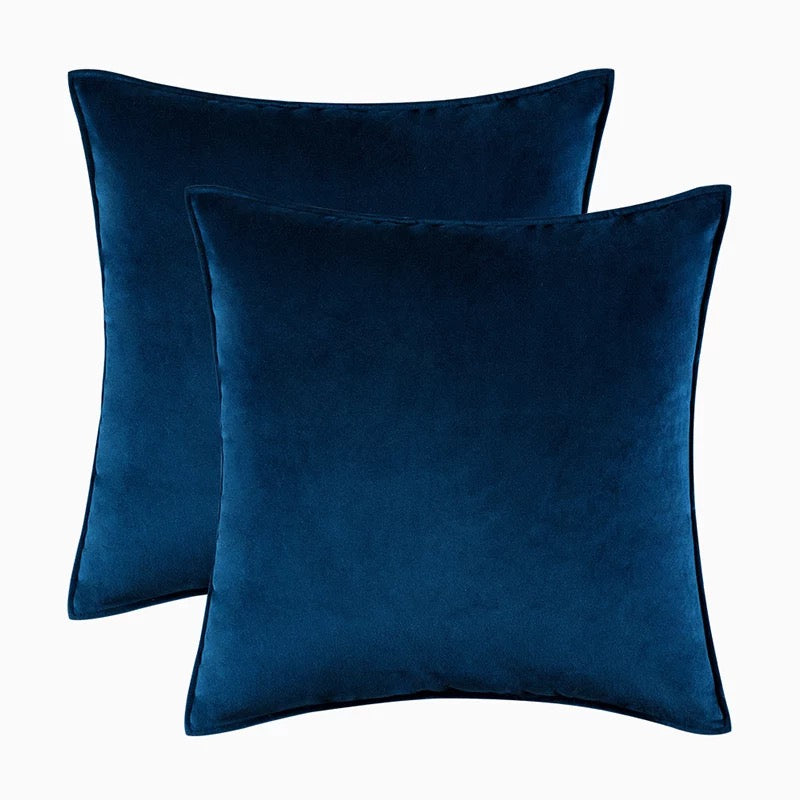 Velvet Decorative Pillow Cover - 18x18