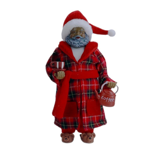 10.5" Bedtime Santa Claus Figurine