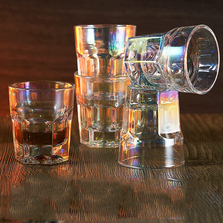 Iridescent Shot Glass Set
