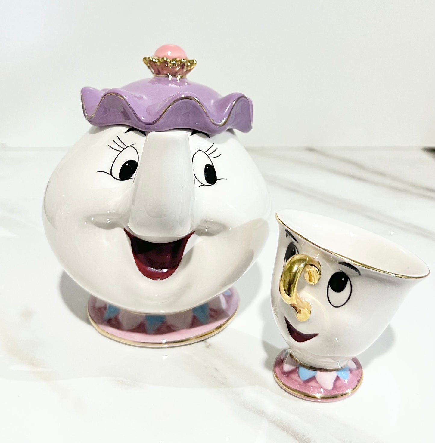 Chip & Mrs. Pots 3-piece Tea Set